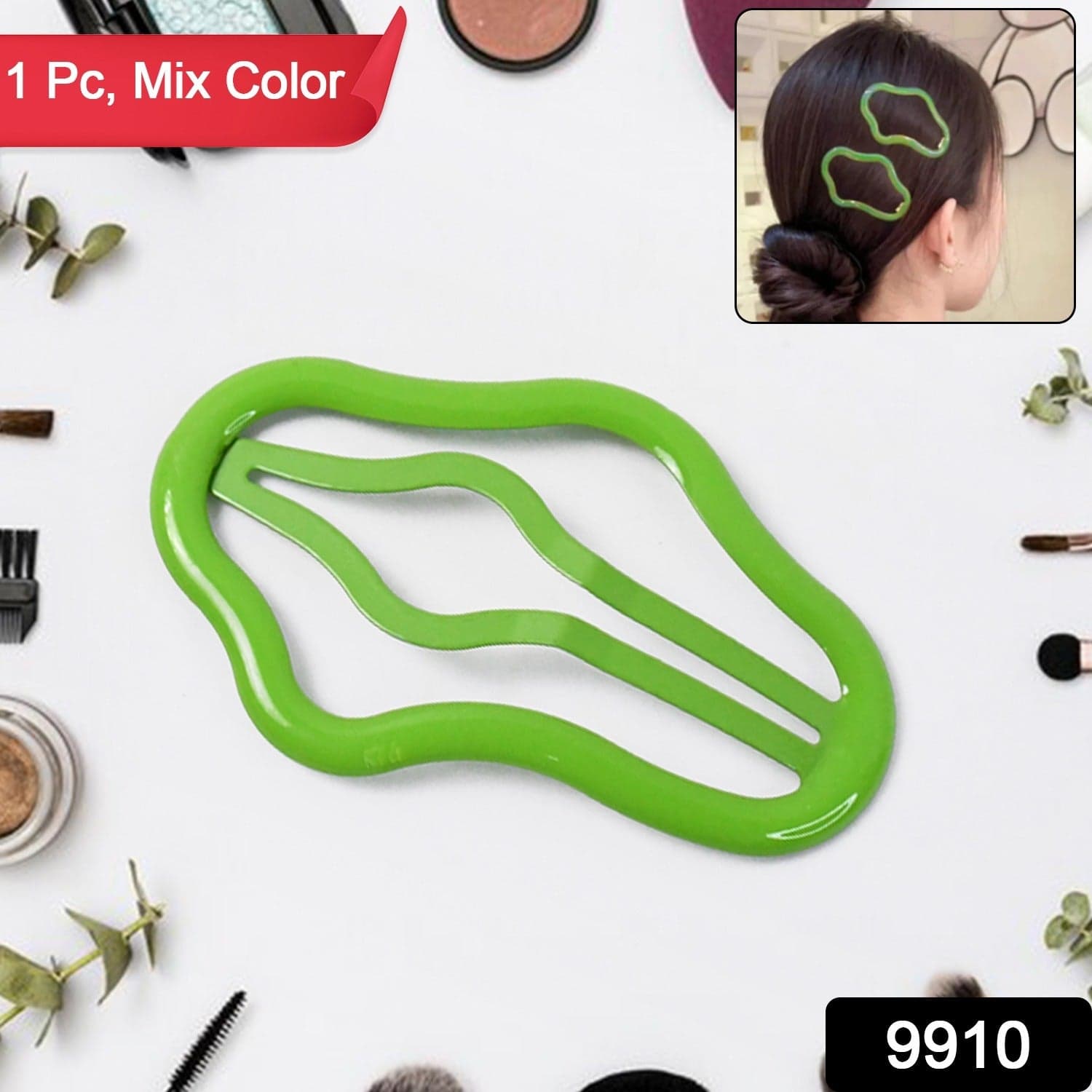 Hair Clips Multicolor Women Hair Accessorie (1 pc), Hair accessories thumbnail 2