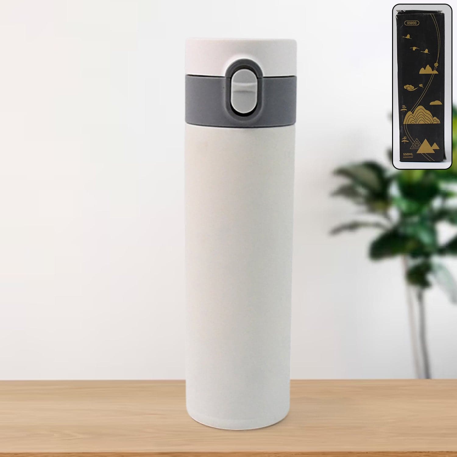 Stainless Steel Insulated Water Cup (550ml Approx) thumbnail 1