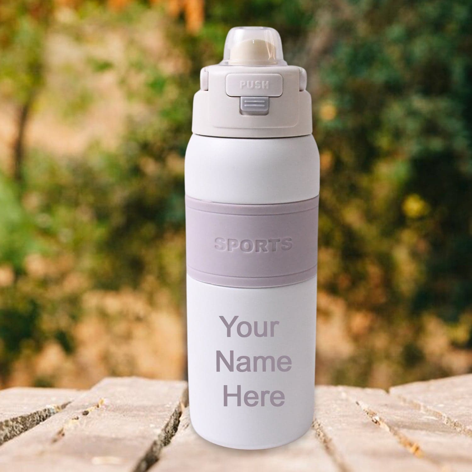 Stainless Steel Water Bottle (680ml Approx) thumbnail 1