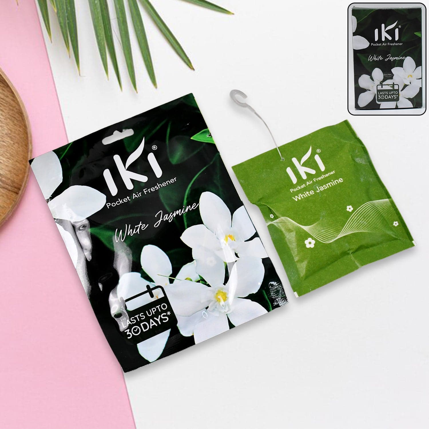 IKI Pocket Air Freshener Mix Flavor / Fragrance (1 Pc / 10 Gm) thumbnail 1