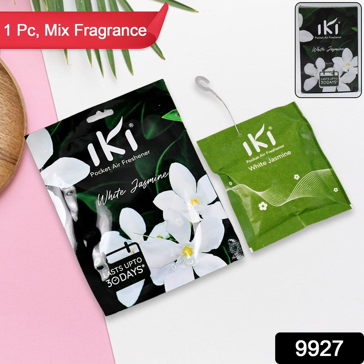 IKI Pocket Air Freshener Mix Flavor / Fragrance (1 Pc / 10 Gm) thumbnail 2