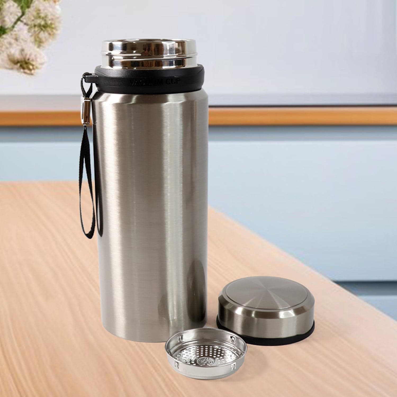 Stainless Steel insulated Vacuum Water Bottle (1000ml) thumbnail 6