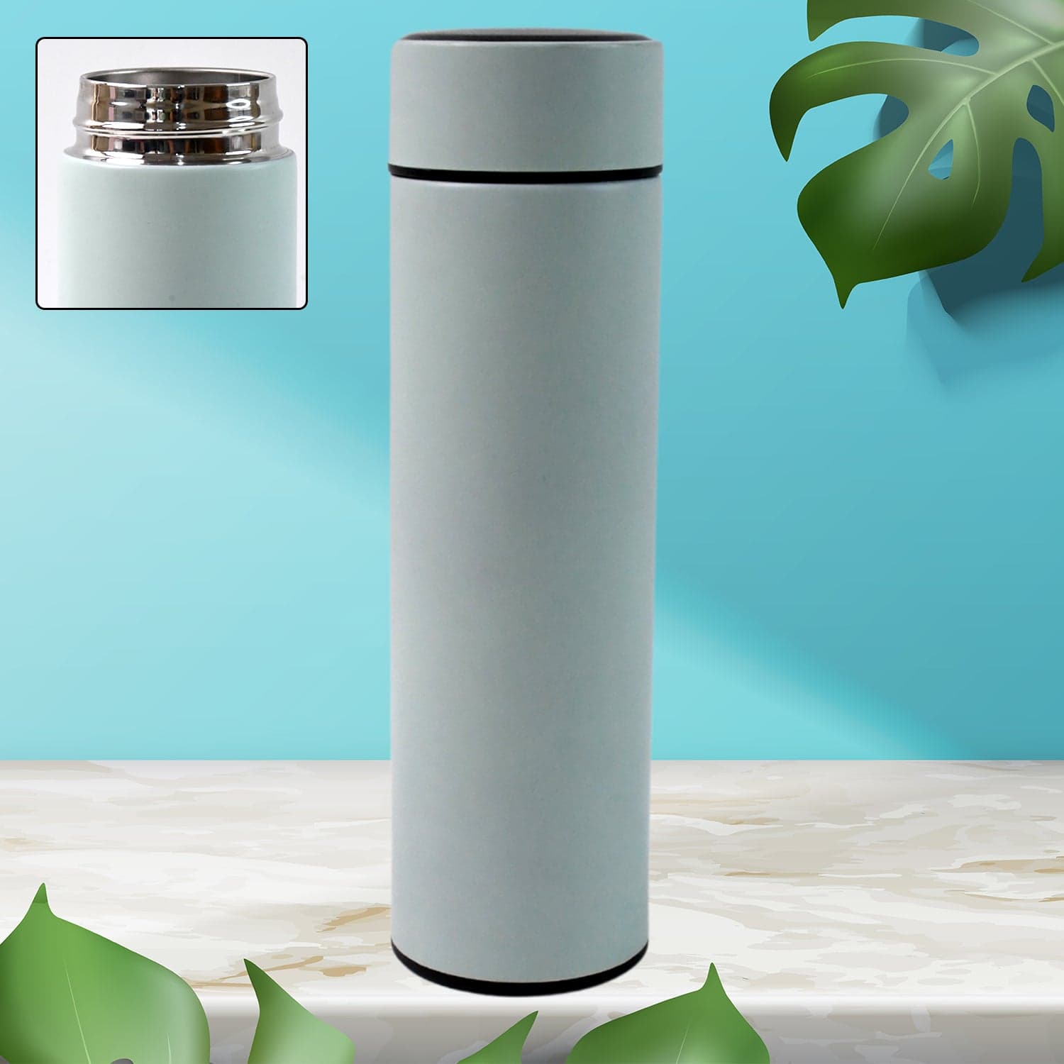 Stainless Steel Water Bottle (500 ML Approx) thumbnail 1