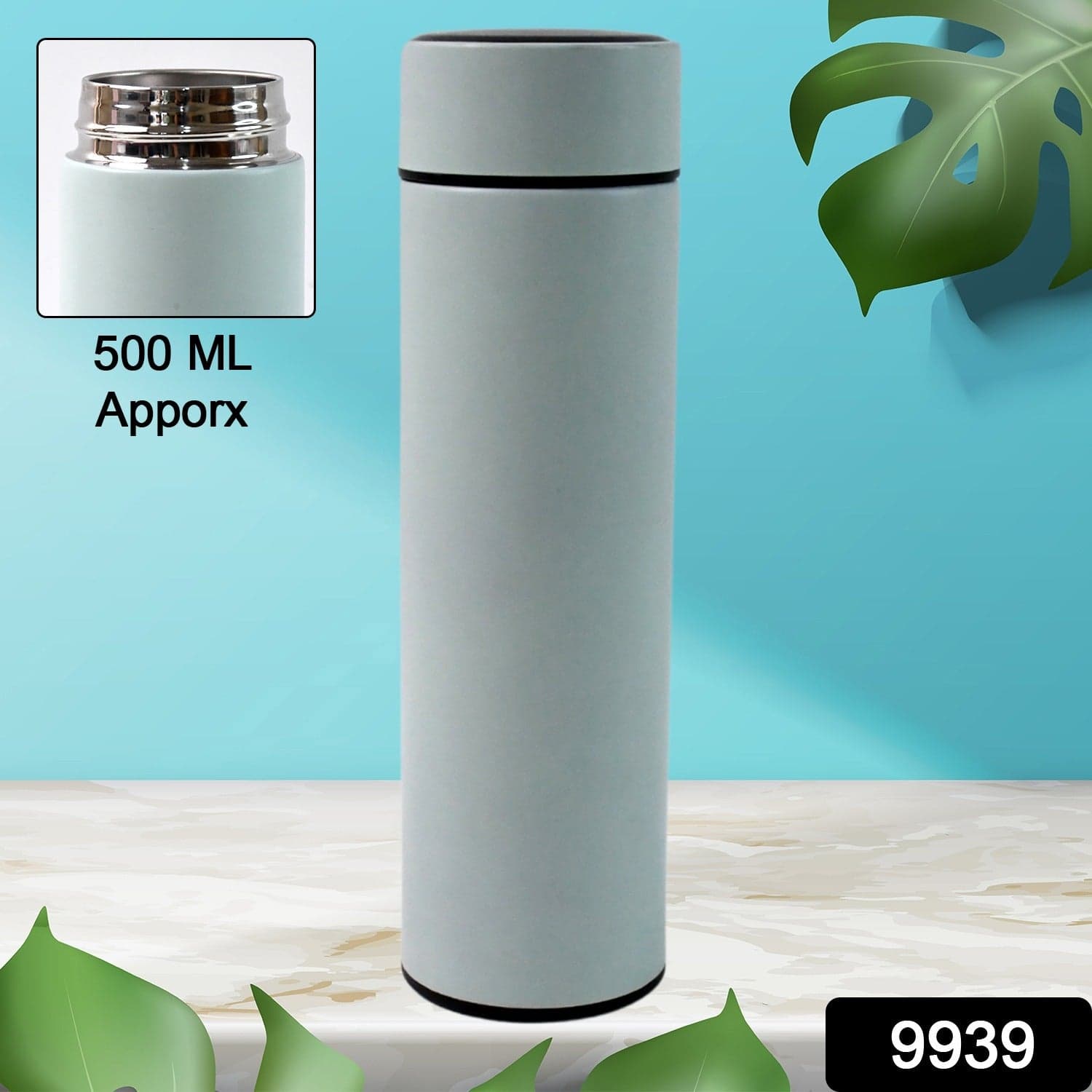 Stainless Steel Water Bottle (500 ML Approx) thumbnail 2