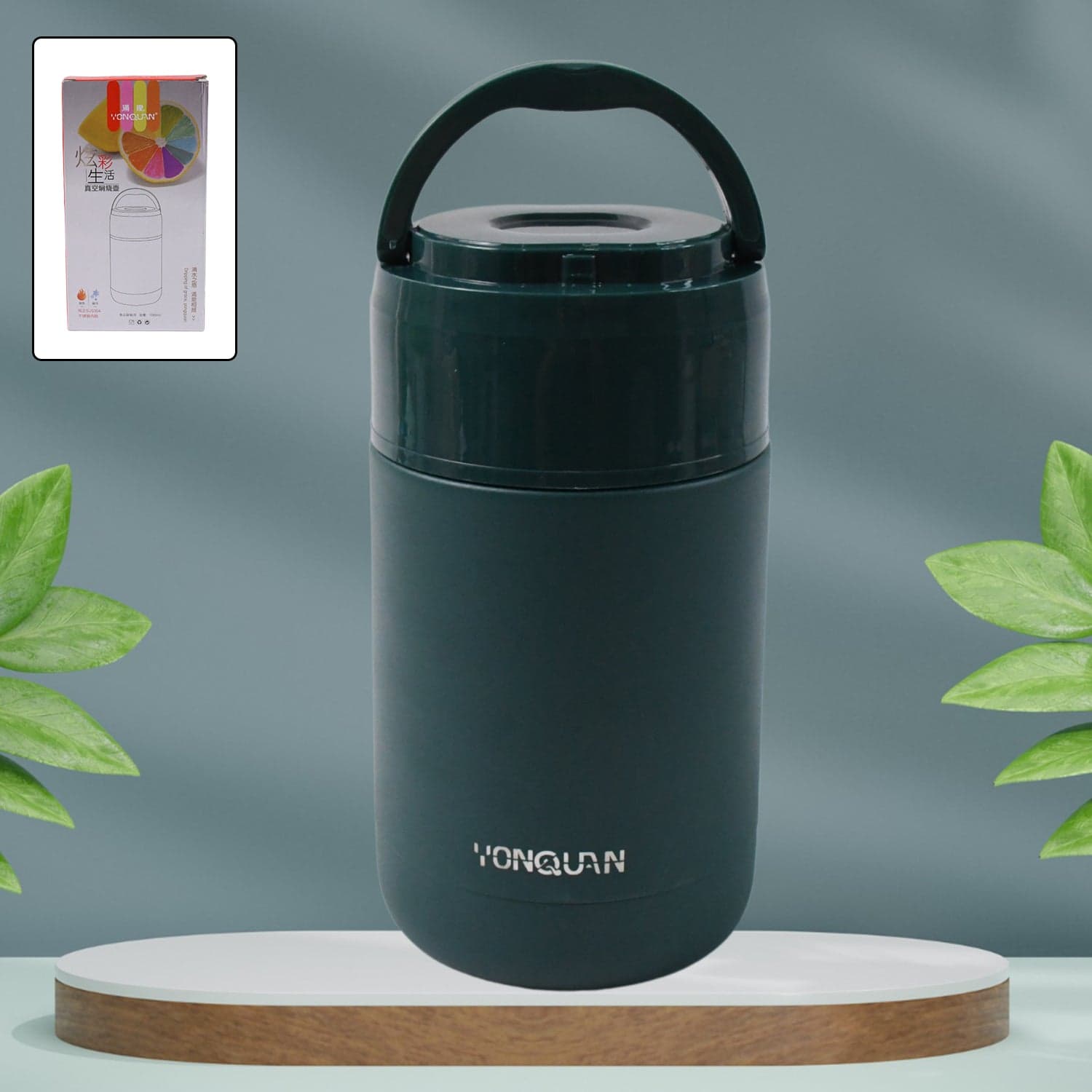 Stainless Steel Insulated Vacuum Double Wall Bottle (1000 ml) thumbnail 1