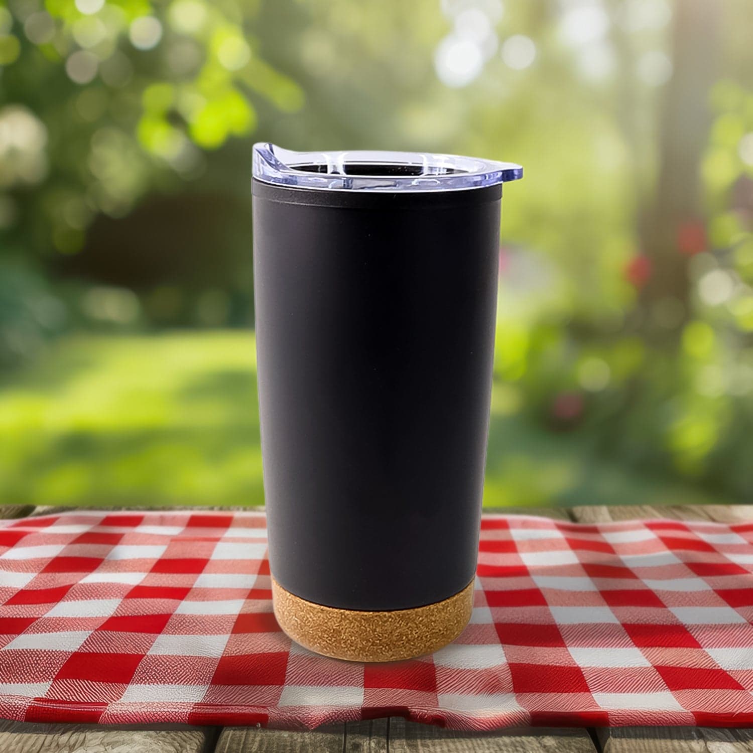Customize Plastic Insulated Coffee Cups Travel Mug (500 ML Approx / 1 Pc) thumbnail 1