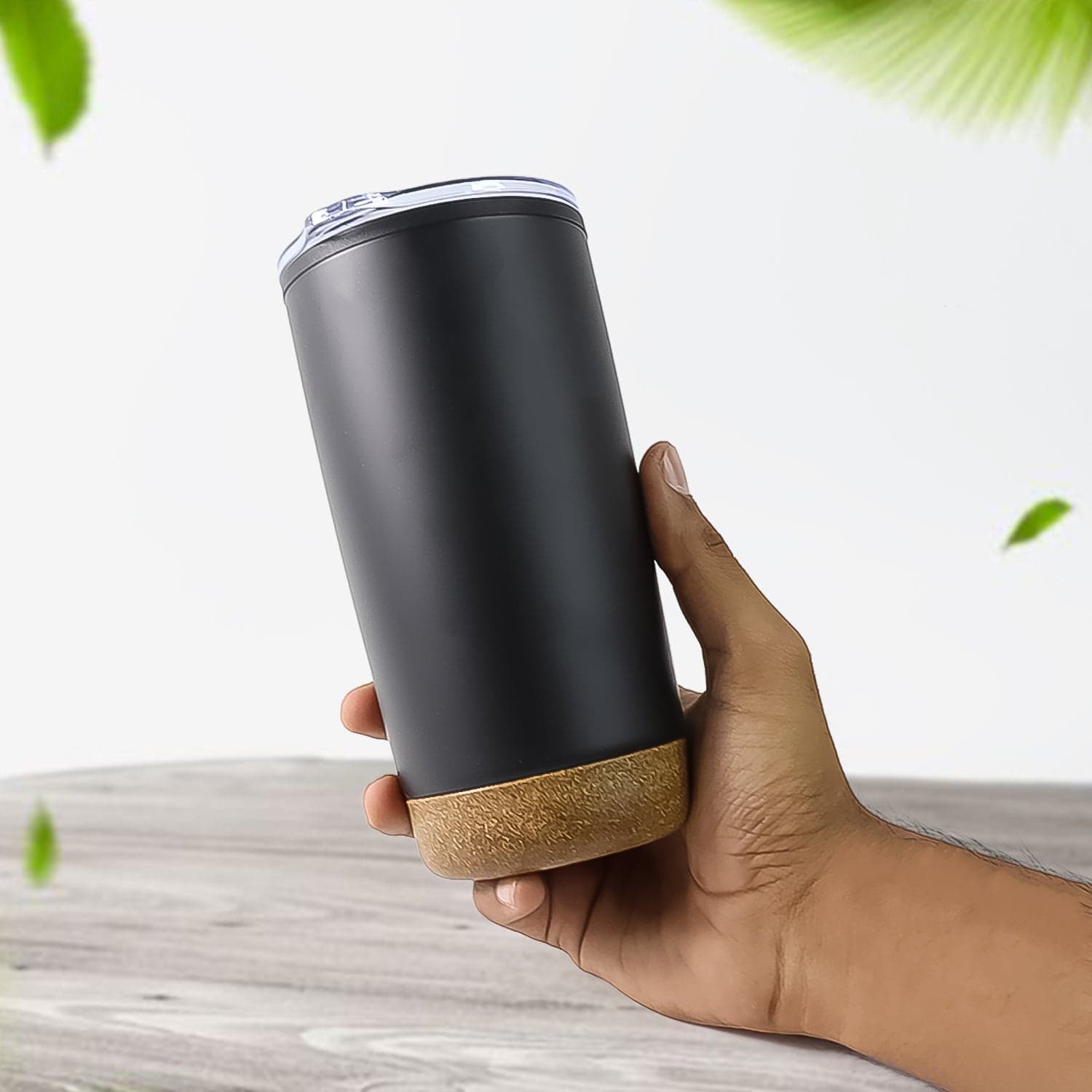 Customize Plastic Insulated Coffee Cups Travel Mug (500 ML Approx / 1 Pc) thumbnail 3