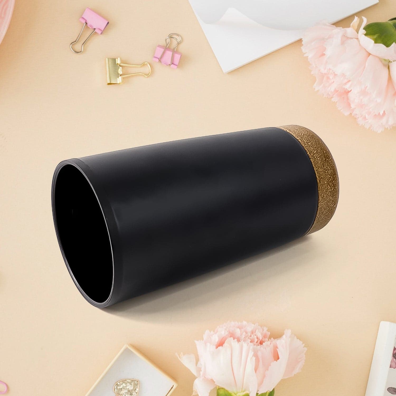 Customize Plastic Insulated Coffee Cups Travel Mug (500 ML Approx / 1 Pc) thumbnail 4