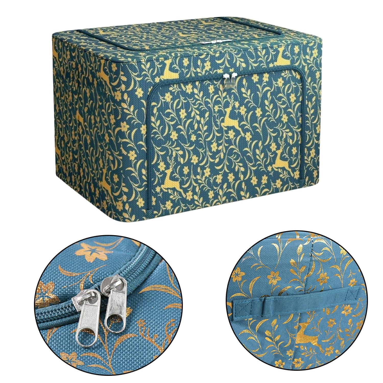 Zippered Closet Storage Box with Lid, With Window (50—40 Cm / 1 Pc) thumbnail 4