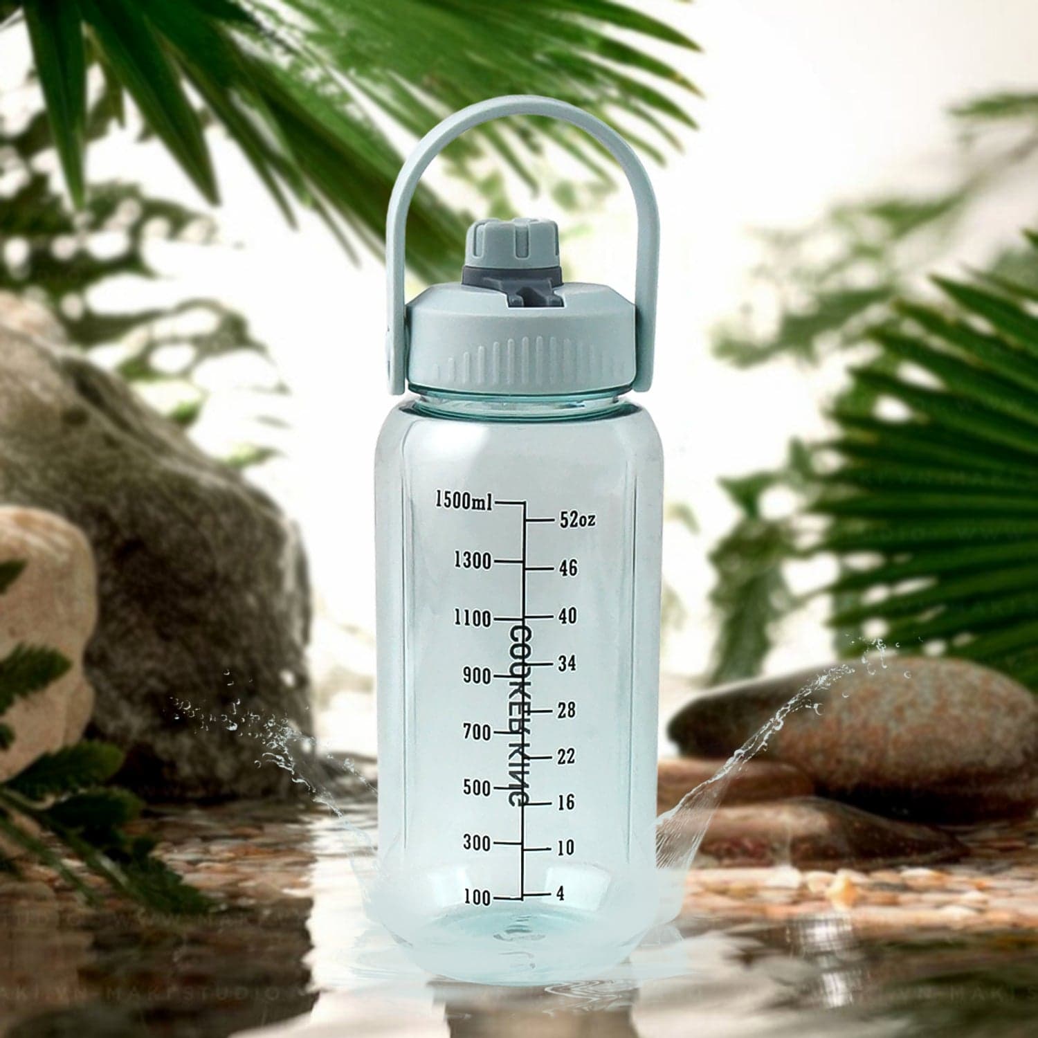 Plastic water bottle With Carry Handle (1 pc / 1500 ML) thumbnail 1