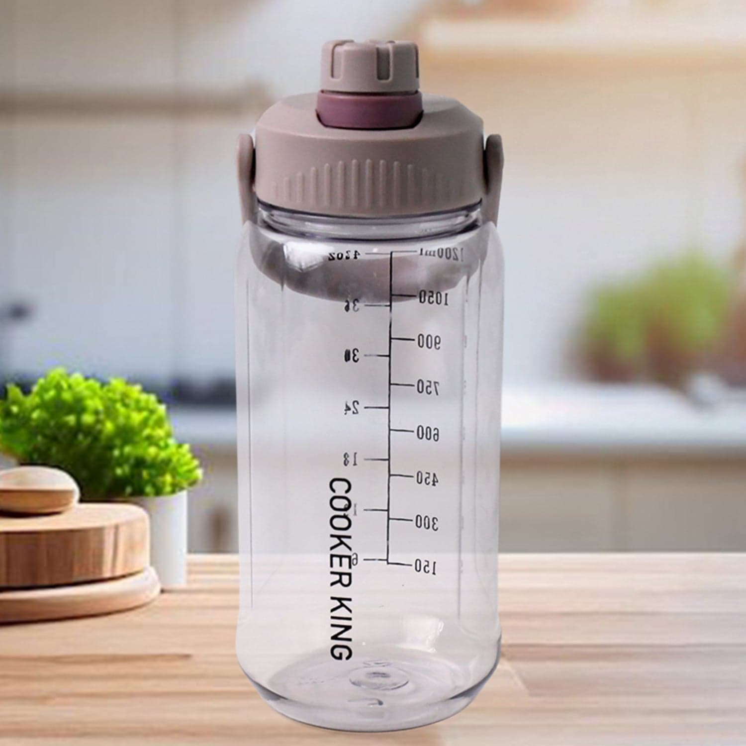 Plastic water bottle With Carry Handle (1 pc / 1200 ML) thumbnail 1