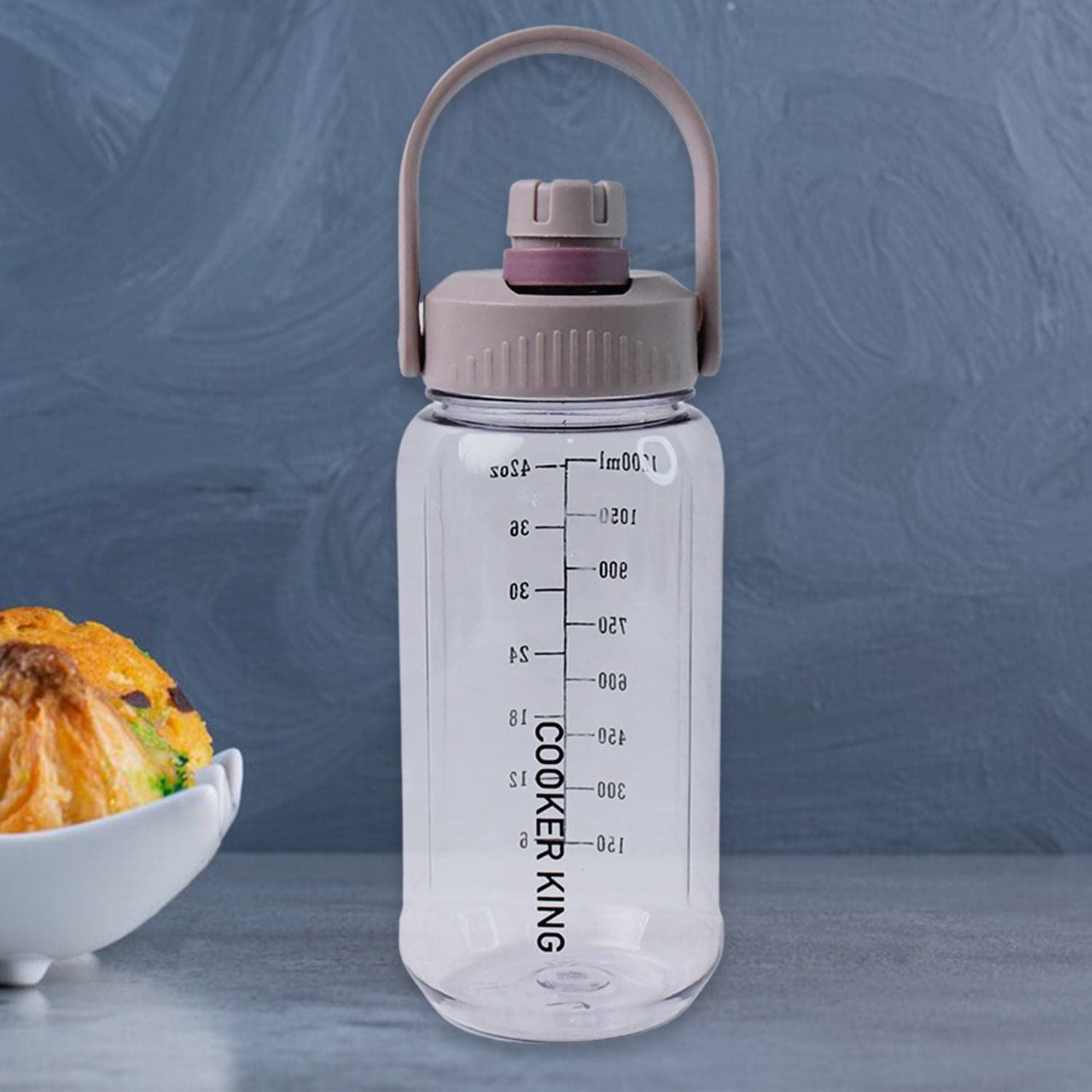 Plastic water bottle With Carry Handle (1 pc / 1200 ML) thumbnail 4