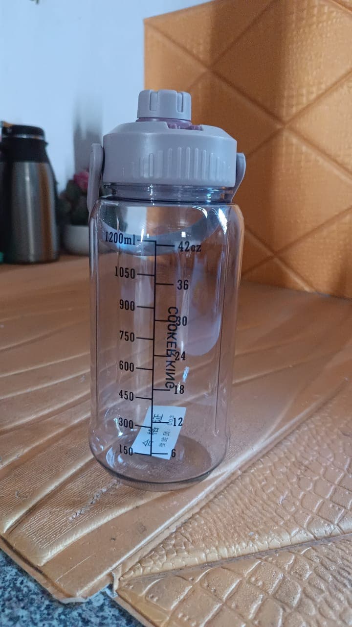 Plastic water bottle With Carry Handle (1 pc / 1200 ML) thumbnail 7