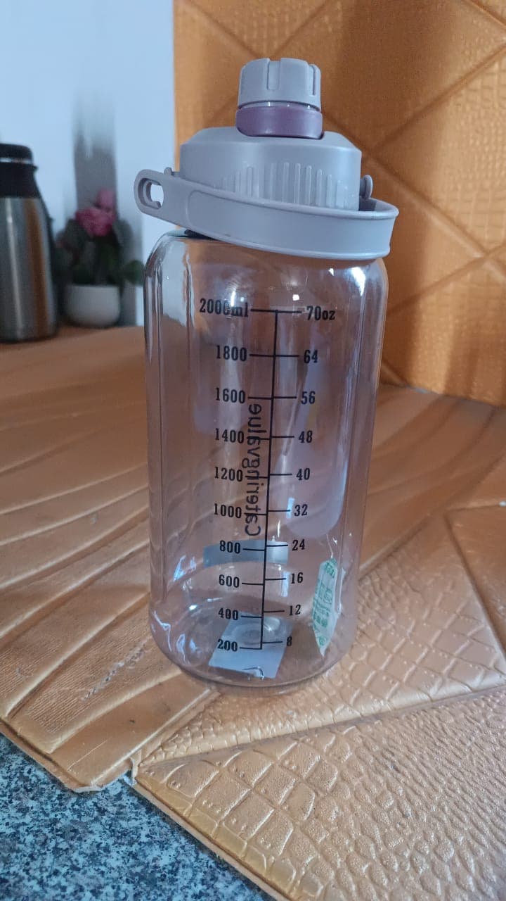 Plastic water bottle With Carry Handle (1 pc / 2000 ML) thumbnail 8