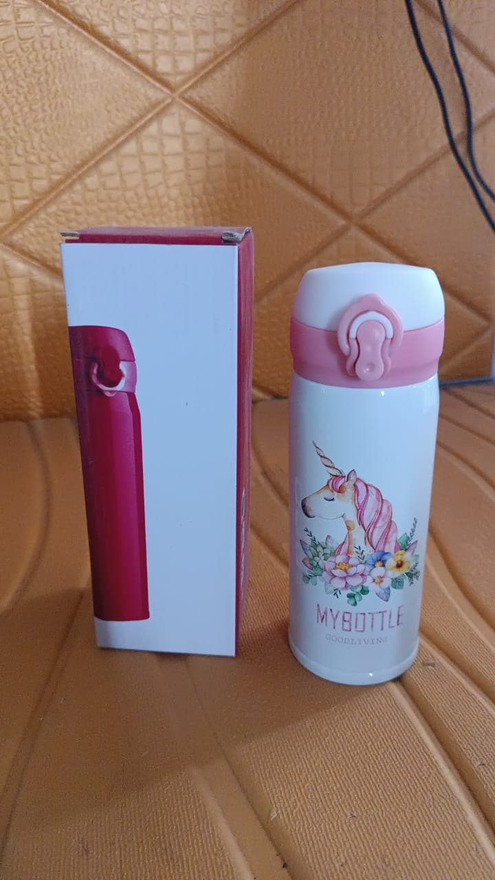 Stainless Steel Insulated Vacuum Water Bottle (350 ml Approx) thumbnail 7
