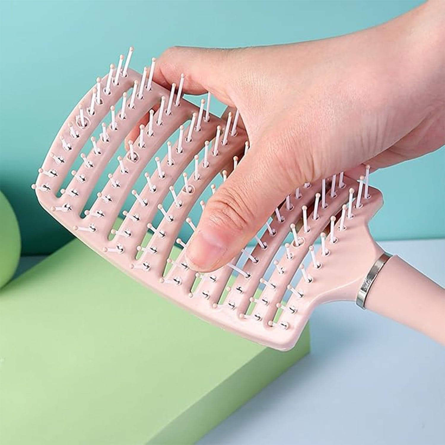 Massage Comb, Massage Hair Brush (1 Pc / 24 Cm), Hair accessories thumbnail 6