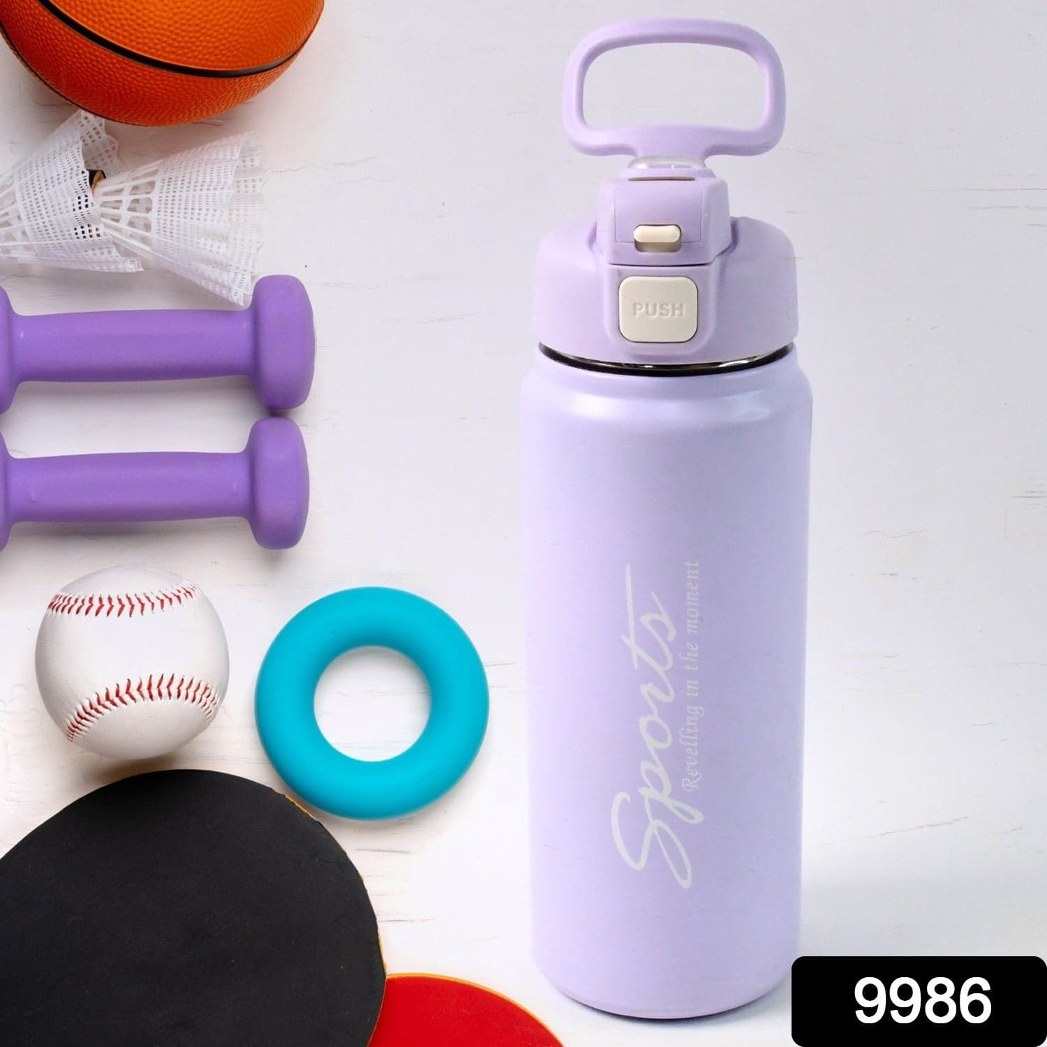Stainless Steel Insulated Vacuum Water Bottle (600 ml Approx) thumbnail 2