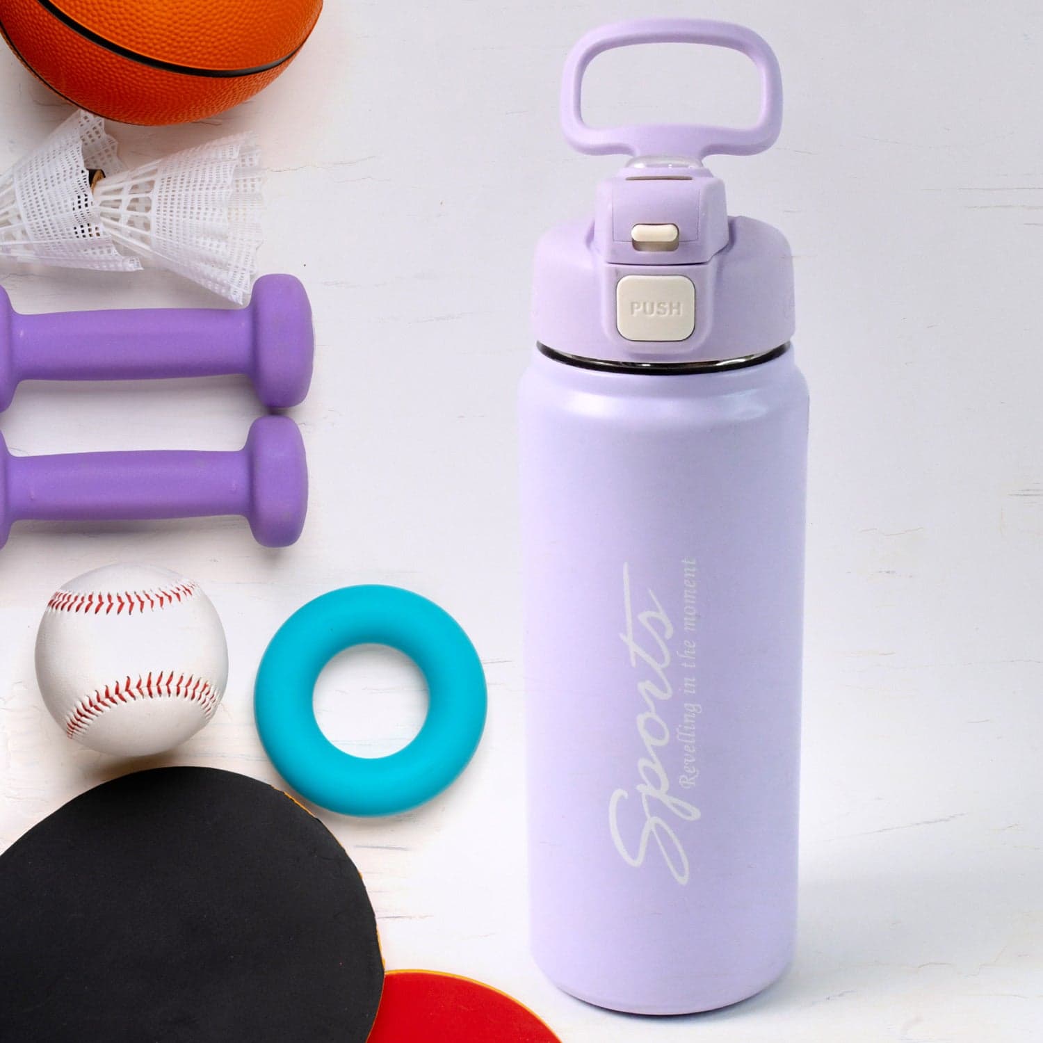 Stainless Steel Insulated Vacuum Water Bottle (600 ml Approx) thumbnail 6
