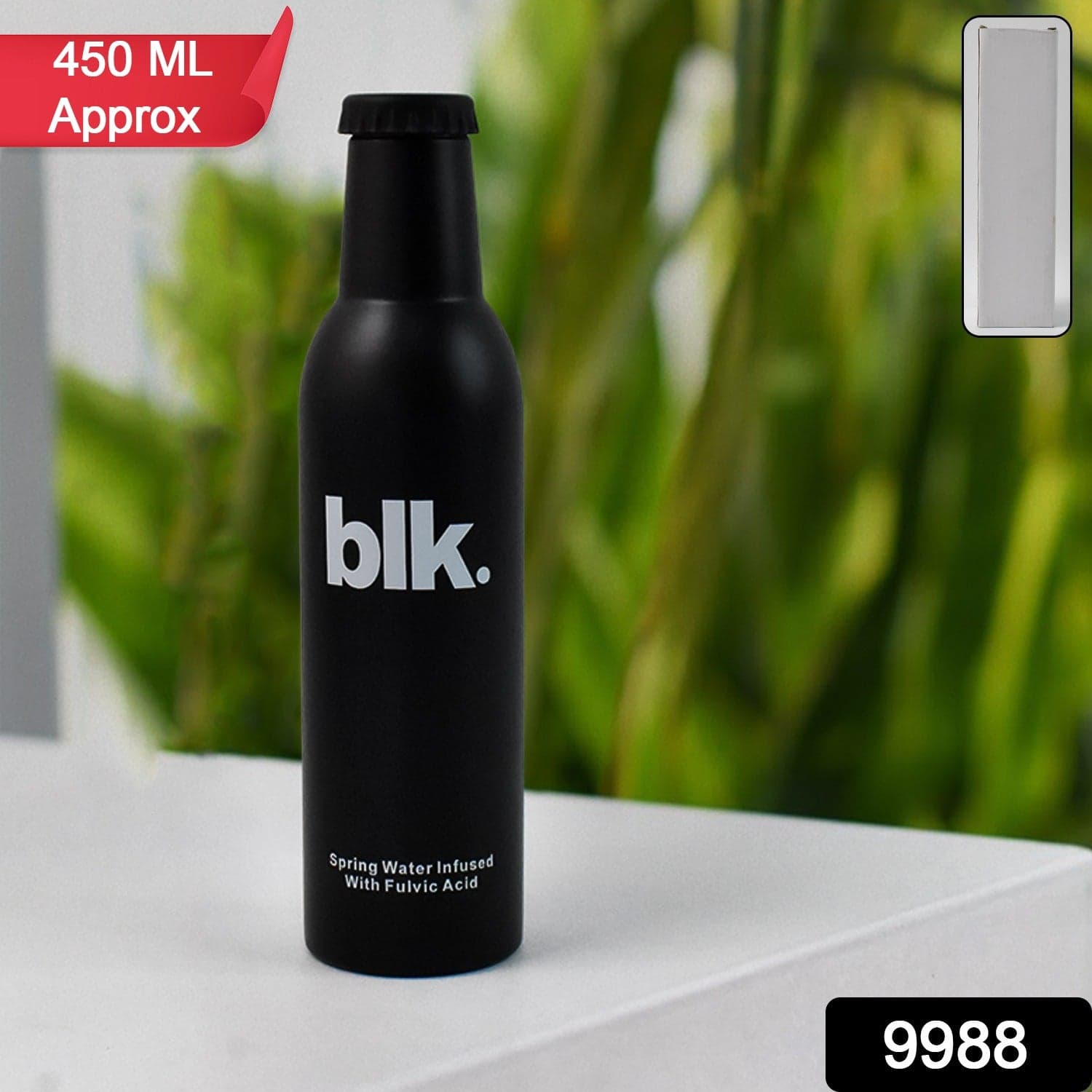 Double Wall Vacuum Insulated Tumbler, Cool Sports Bottle (450 ML Approx) thumbnail 2