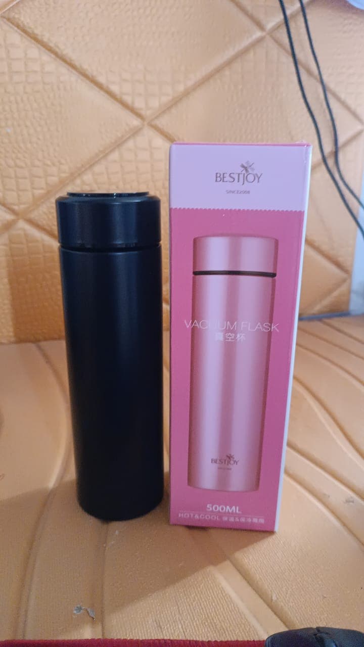 Stainless Steel Insulated Vacuum Flask Water Bottle (500 ml Approx) thumbnail 9
