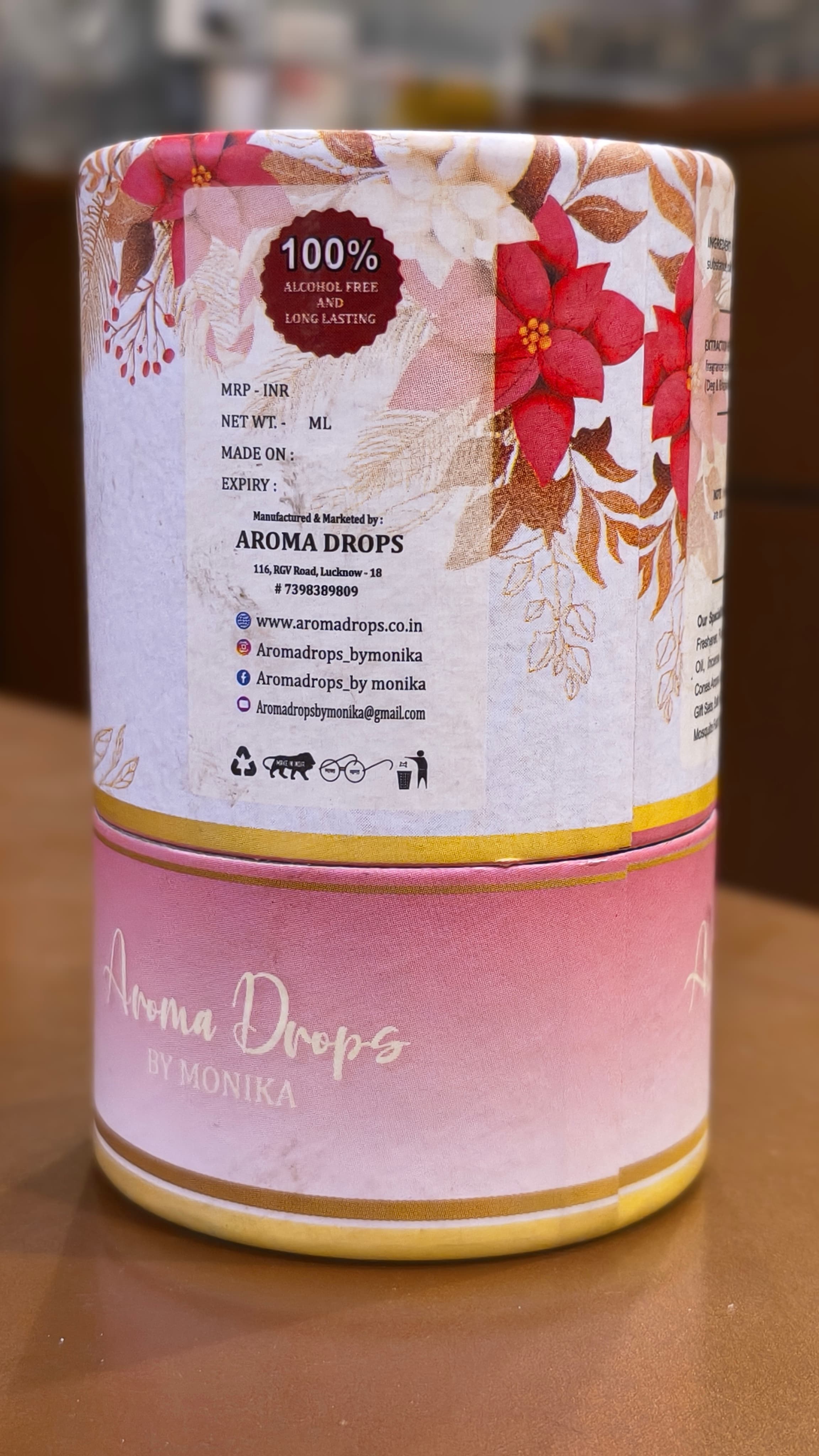 Aroma Drops Intimacy-II  – Non Alcoholic Perfume Oil | Long-Lasting | Unisex | Oriental Floral Fragrance thumbnail 4