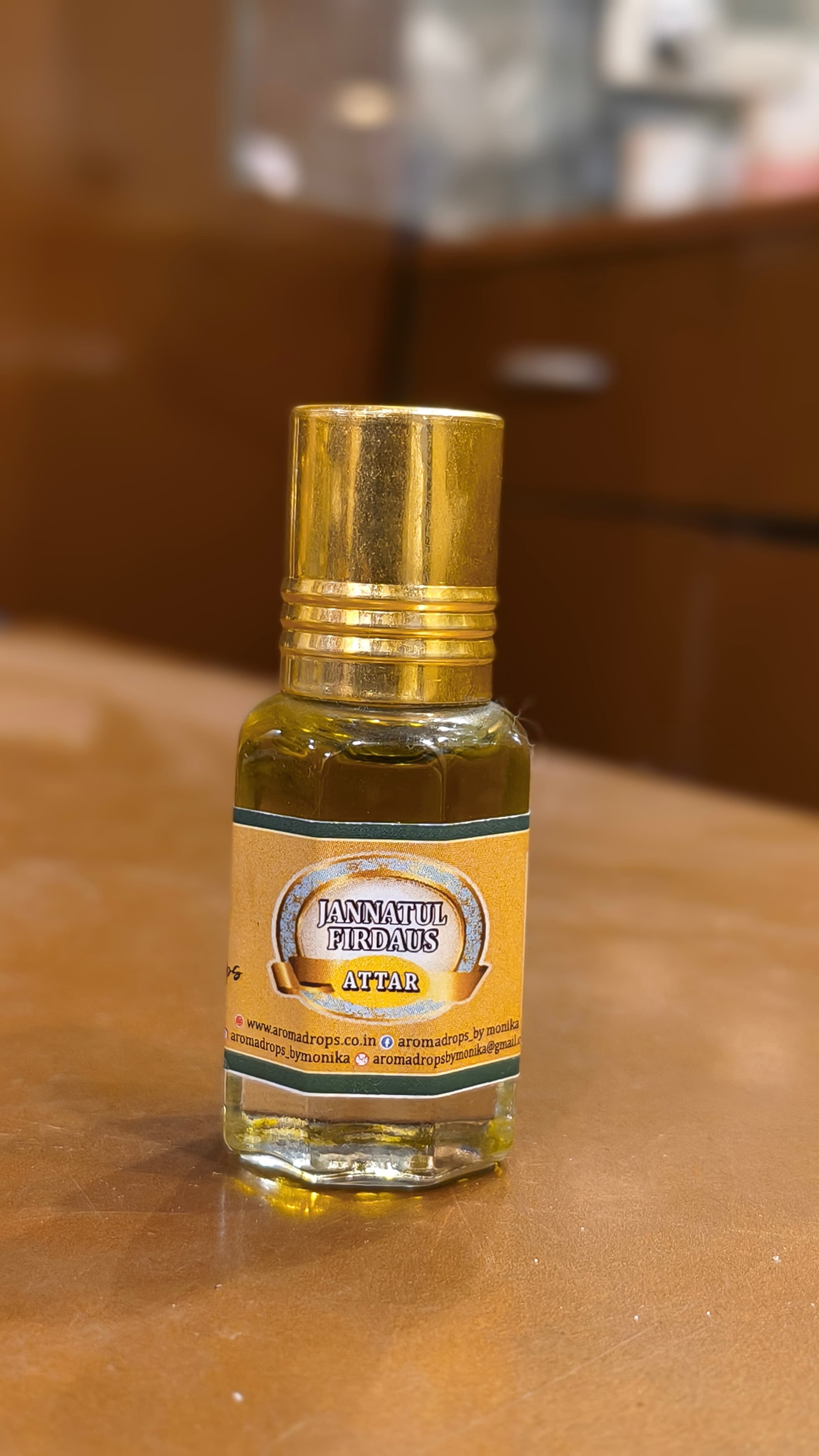 Aroma Drops Jannatul Firdaus-I  – Non Alcoholic Perfume Oil | Long-Lasting | Unisex | Oriental Floral Fragrance thumbnail 2