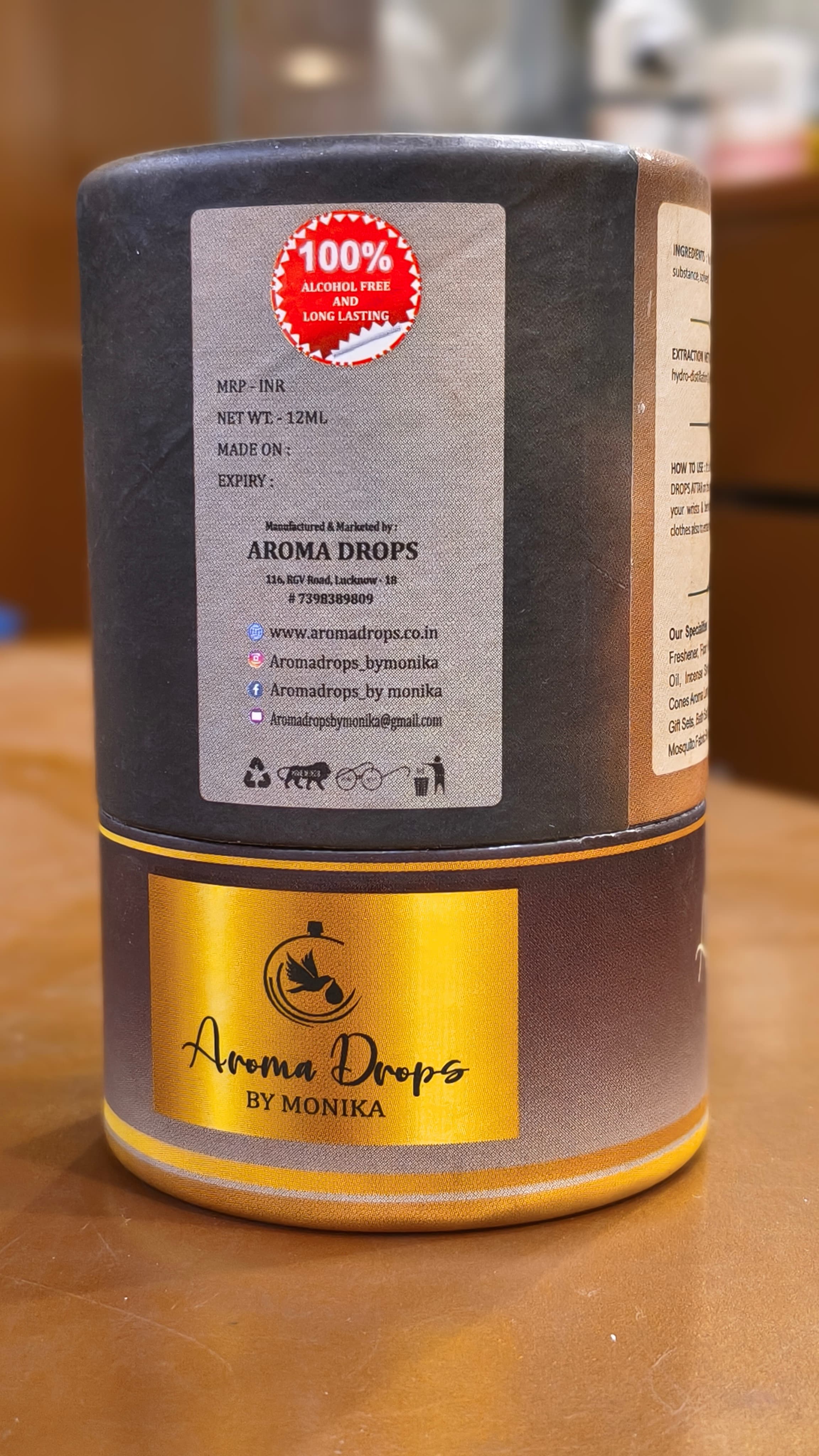 Aroma Drops Jannatul Firdaus-I  – Non Alcoholic Perfume Oil | Long-Lasting | Unisex | Oriental Floral Fragrance thumbnail 4