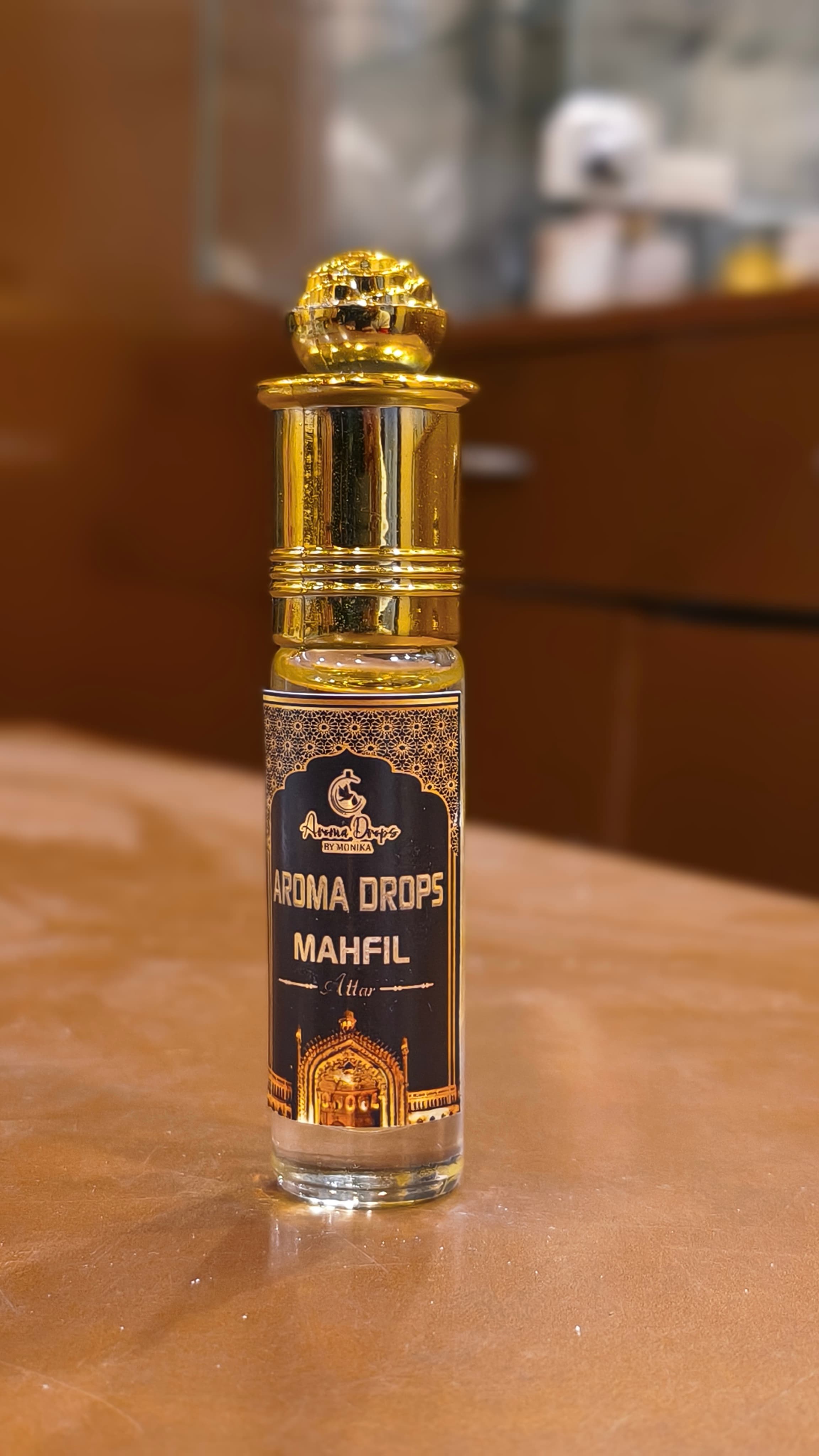 Aroma Drops Mehfil-I  – Non Alcoholic Perfume Oil | Long-Lasting | Unisex | Oriental Floral Fragrance thumbnail 2