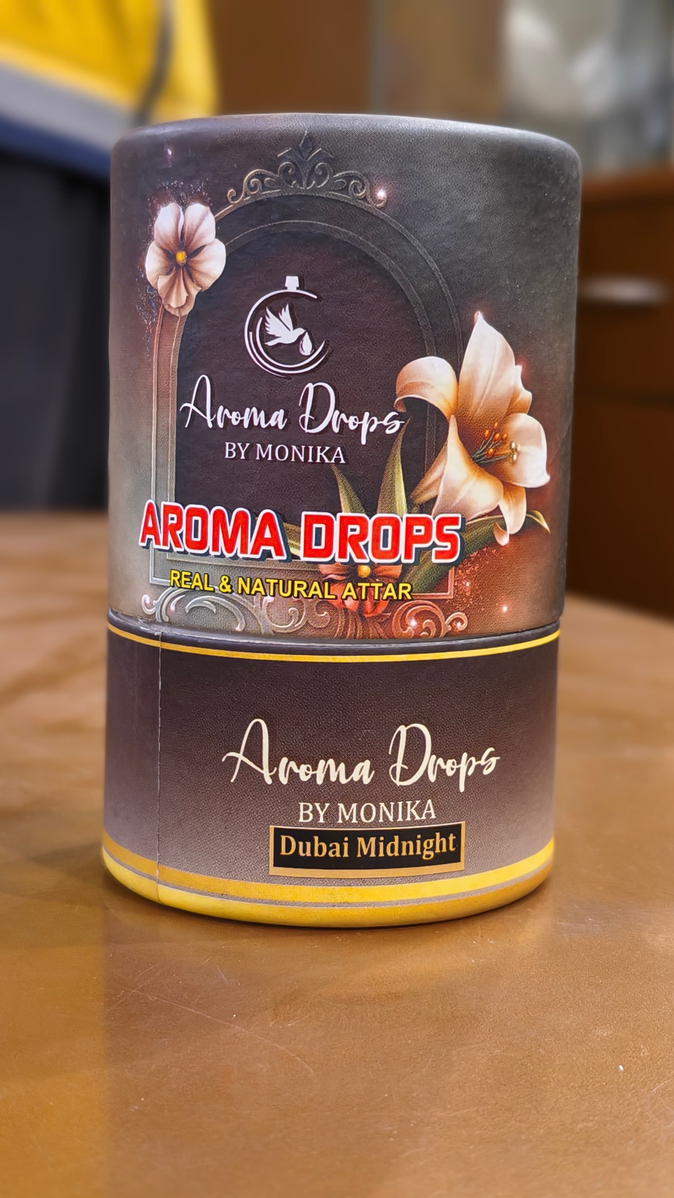Aroma Drops Musk Rose  – Non Alcoholic Perfume Oil | Long-Lasting | Unisex | Oriental Floral Fragrance thumbnail 2