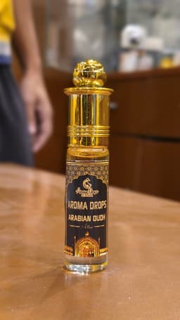 Aroma Drops Oudh  – Non Alcoholic Perfume Oil | Long-Lasting | Unisex | Oriental Floral Fragrance