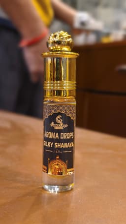 Aroma Drops Shilky Shanaya  – Non Alcoholic Perfume Oil | Long-Lasting | Unisex | Oriental Floral Fragrance