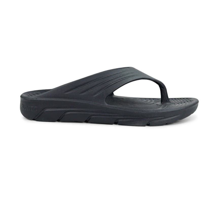 Men’s Open-Toe Slip-On Slide Sandals with Textured Footbed thumbnail 2