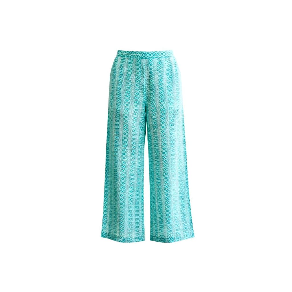Women’S Printed Blue Kurta Pant Set | Ethnic Straight Kurta With Comfortable Pants thumbnail 4