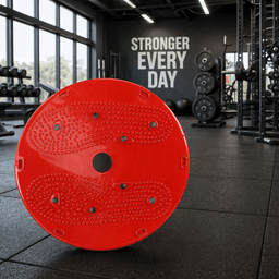 360° Twist Waist Disc With Acupressure Massage Nodes – Anti-Slip Waist Twister For Fitness, Balance & Core Training