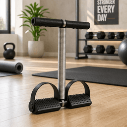 Pedal Puller Resistance Trainer With Dual Springs – Full Body Home Gym Exercise Equipment
