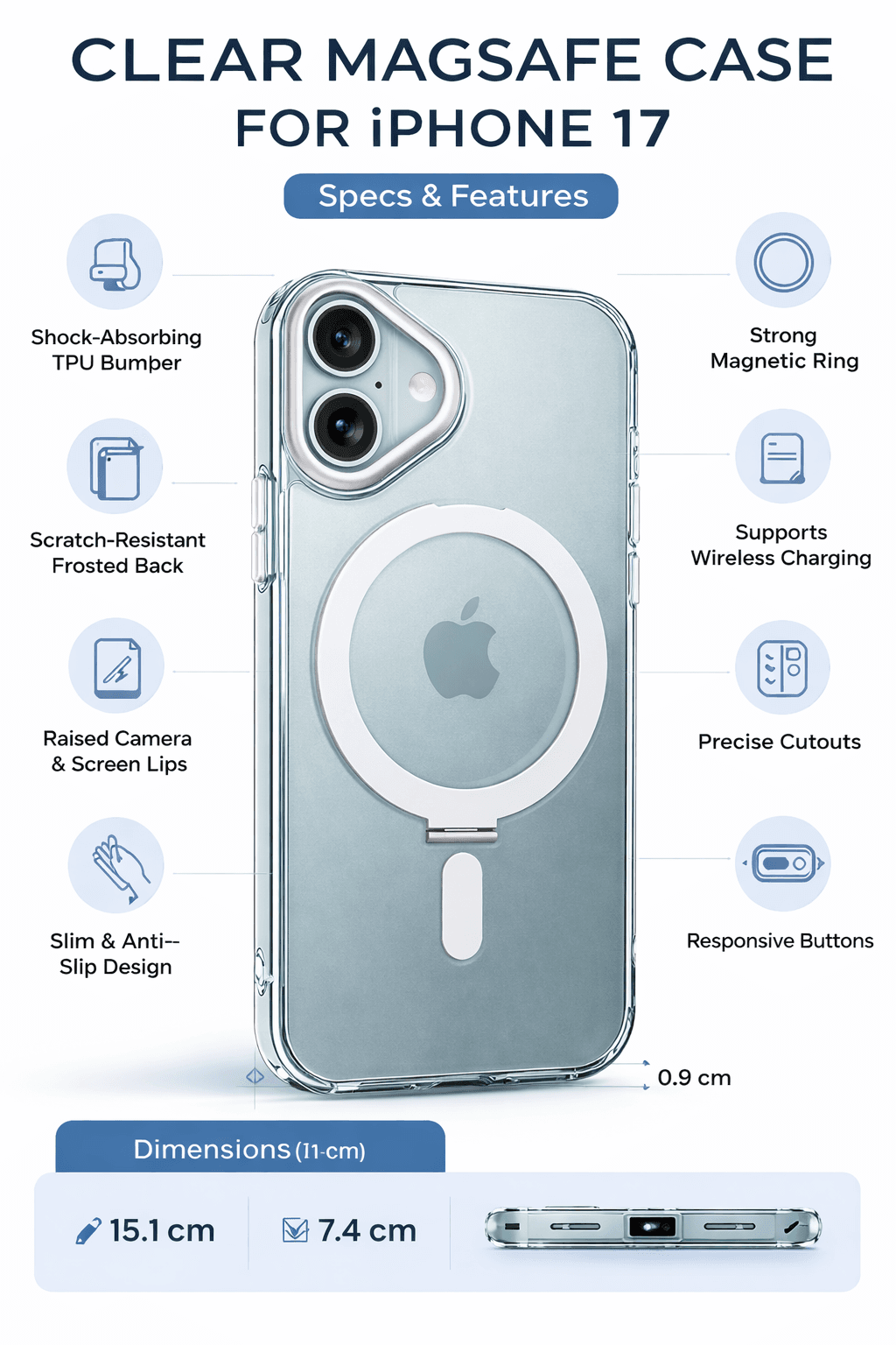 RSN Mobile Cover For IPhone 17 thumbnail 2