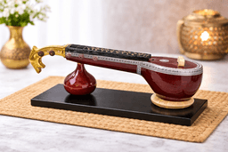 Handcrafted Miniature Rudra Veena Decorative Showpiece