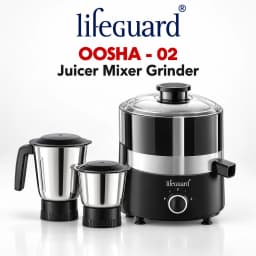 OOSHA-02 Juicer Mixer Grinder with Centrifugal Juicer and Rotary Speed Control