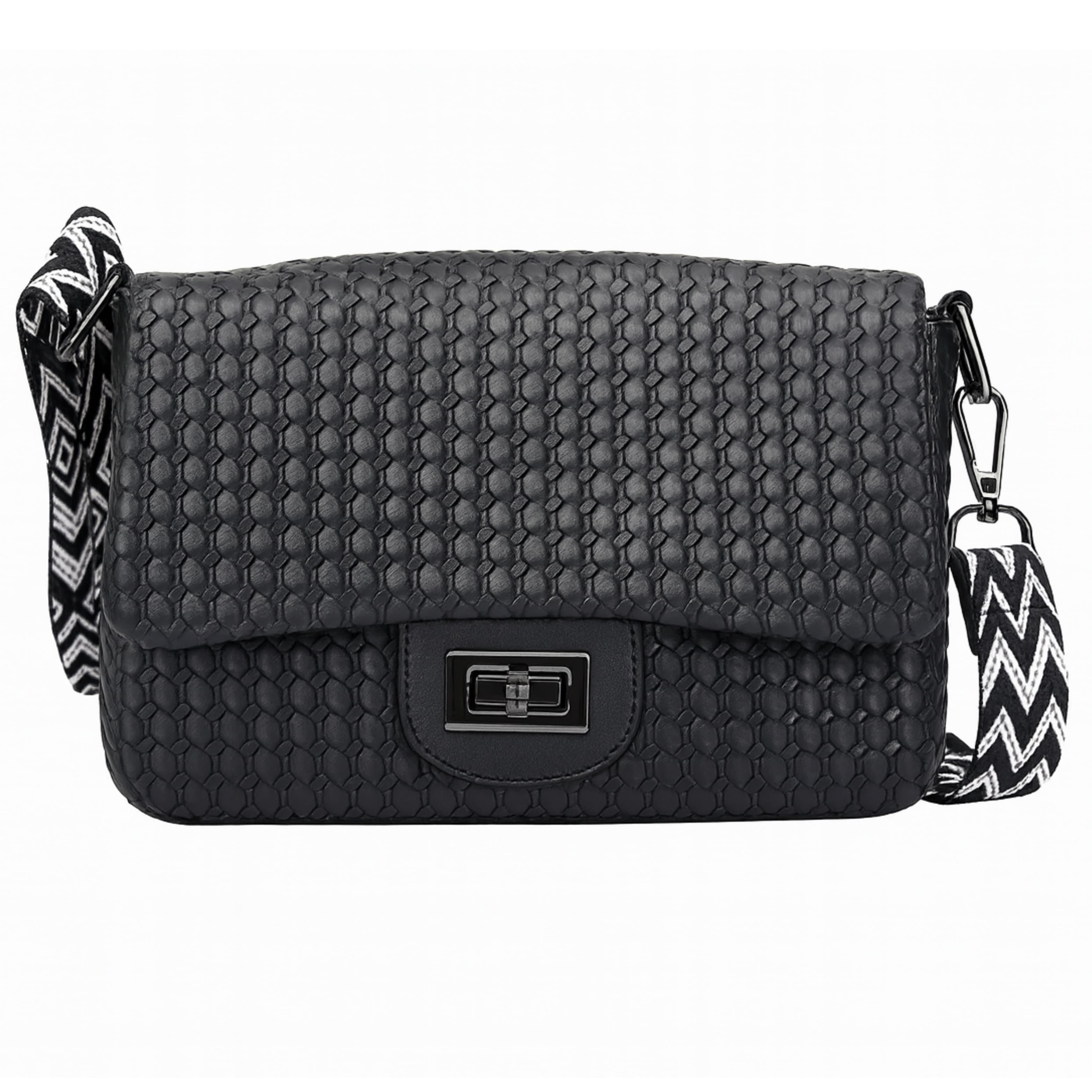 Stylish Crossbody Bag ID No: GP047_BLACK thumbnail 1