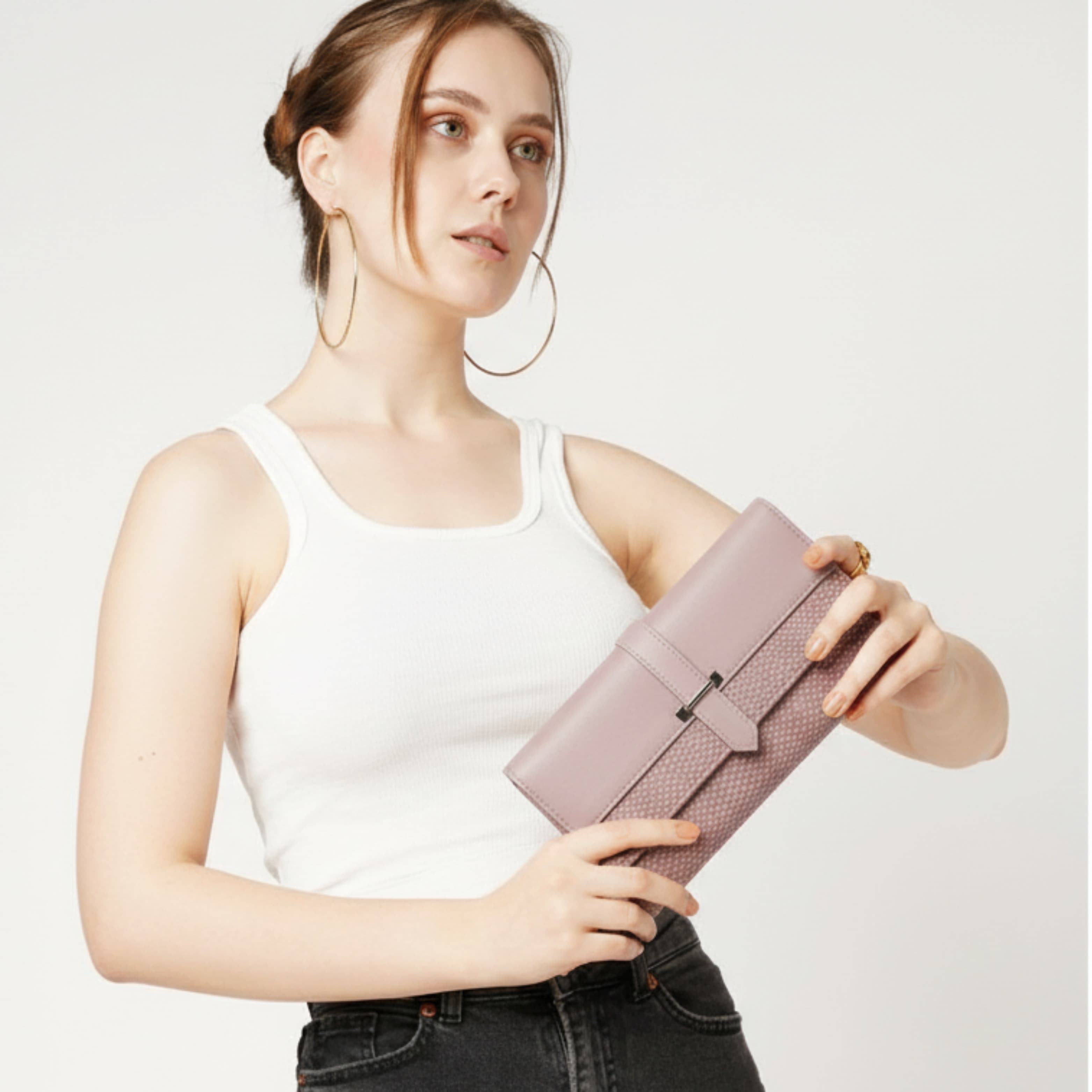 Formal Hand Purse for Women ID No: GP048_PEACH thumbnail 2