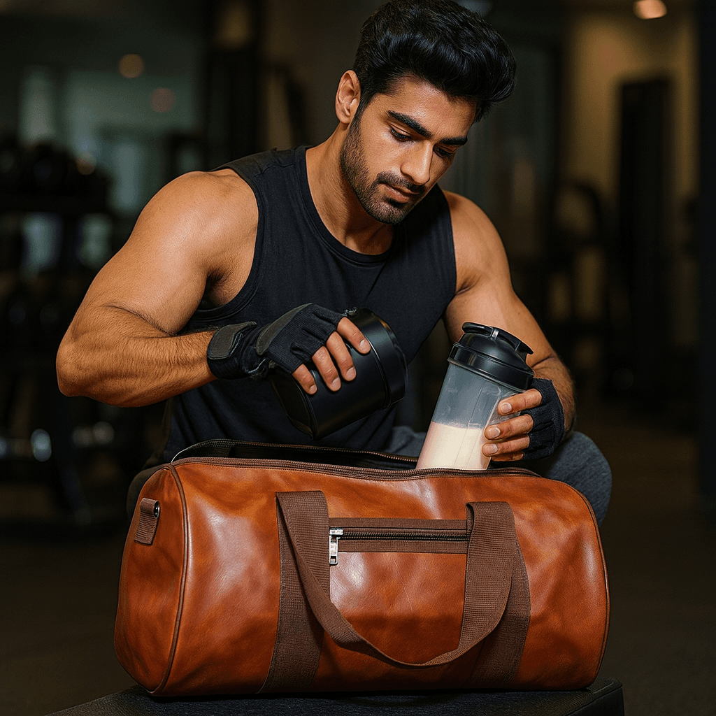 Duffel Bag for Men & Women ID No: GP051_REDWINE thumbnail 6