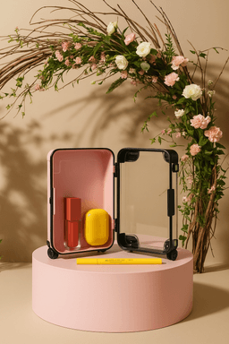 Stylish Transparent Mini Trolley