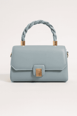 Trendy Handle Structured Bag