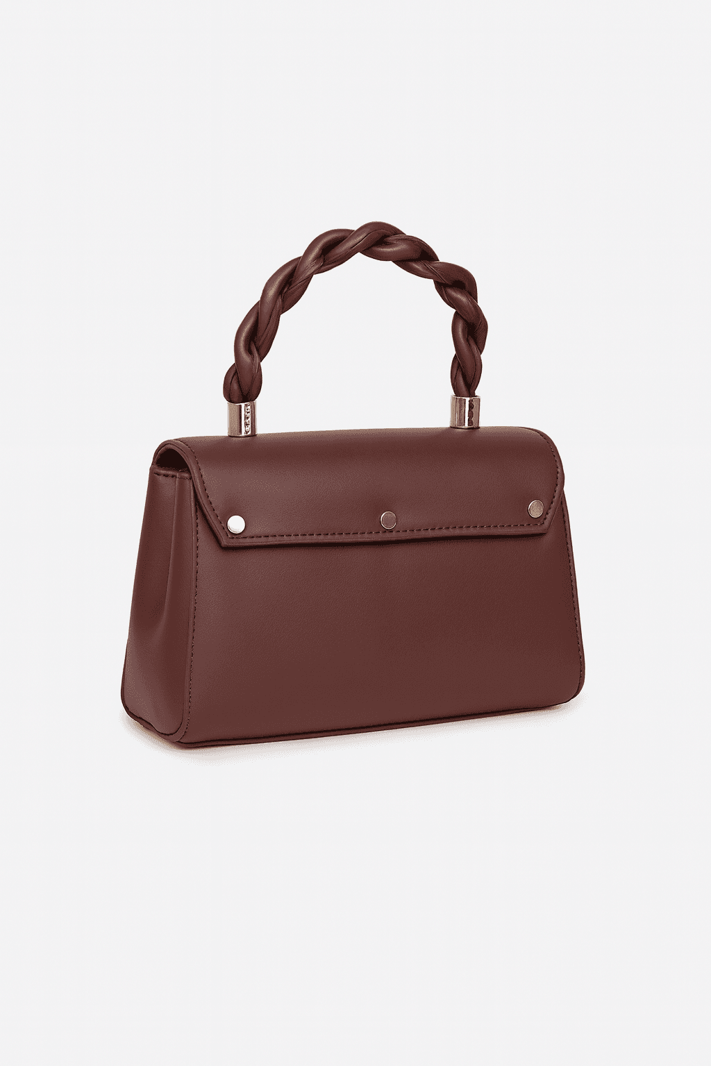 Premium Women’s Braided Handle Leather Handbag thumbnail 2
