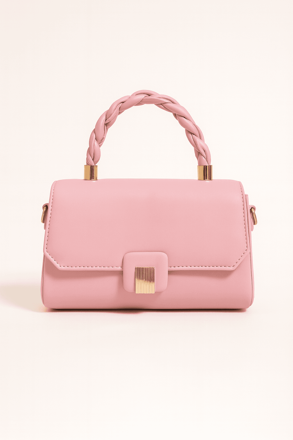 Stylish Handle Structured Bag thumbnail 1