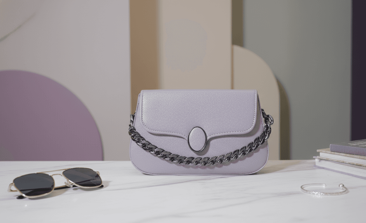 Trendy Round Flap Lock Shoulder Bag thumbnail 2