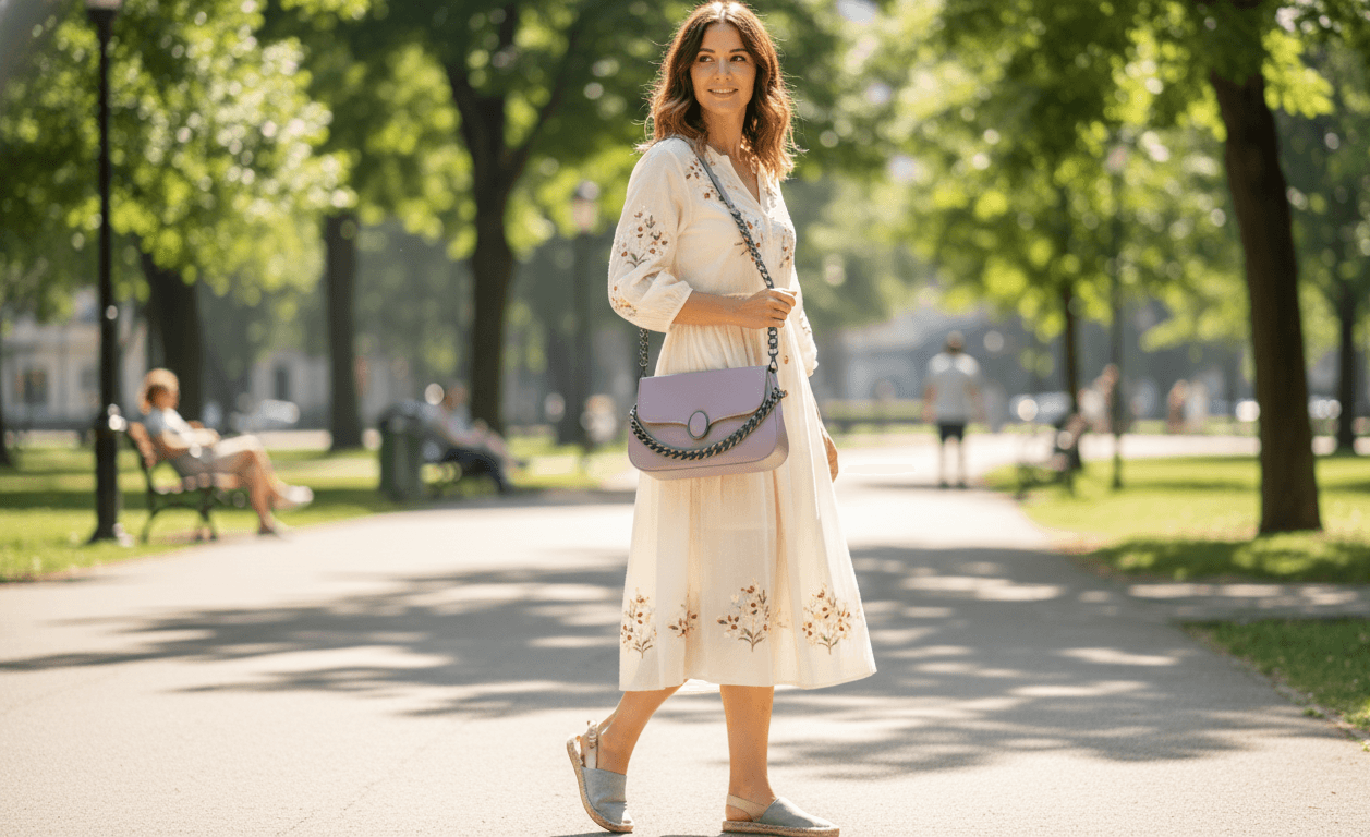 Trendy Round Flap Lock Shoulder Bag thumbnail 4
