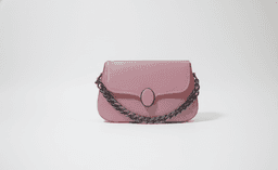 Premium Round Flap Lock Shoulder Bag
