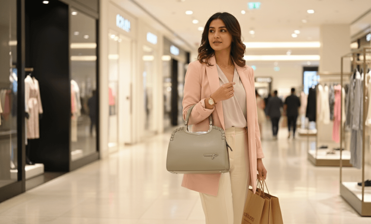 BelleVogue Classic Carry Handbag thumbnail 5