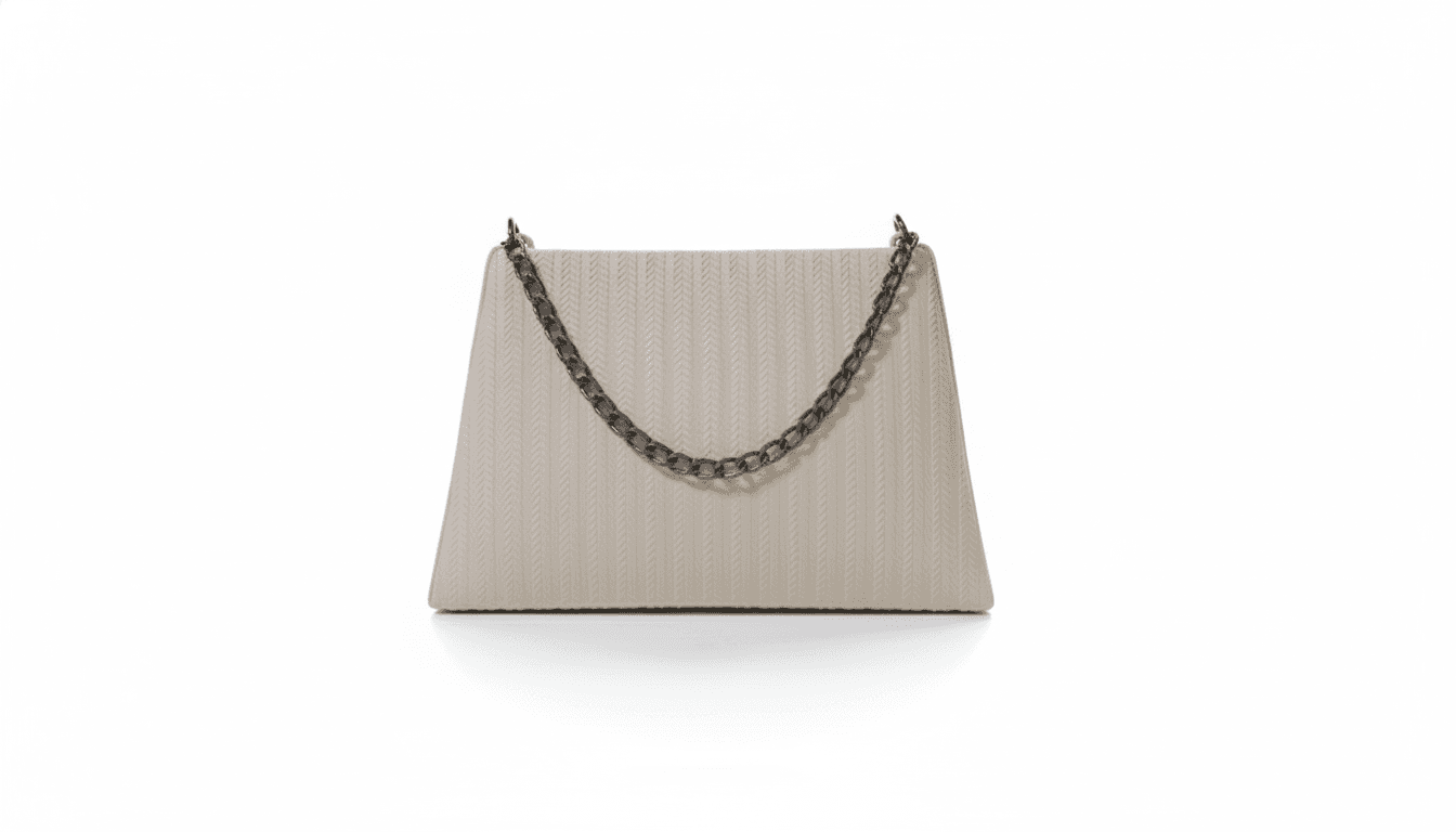 Stylish Chain Handle Handbag thumbnail 1